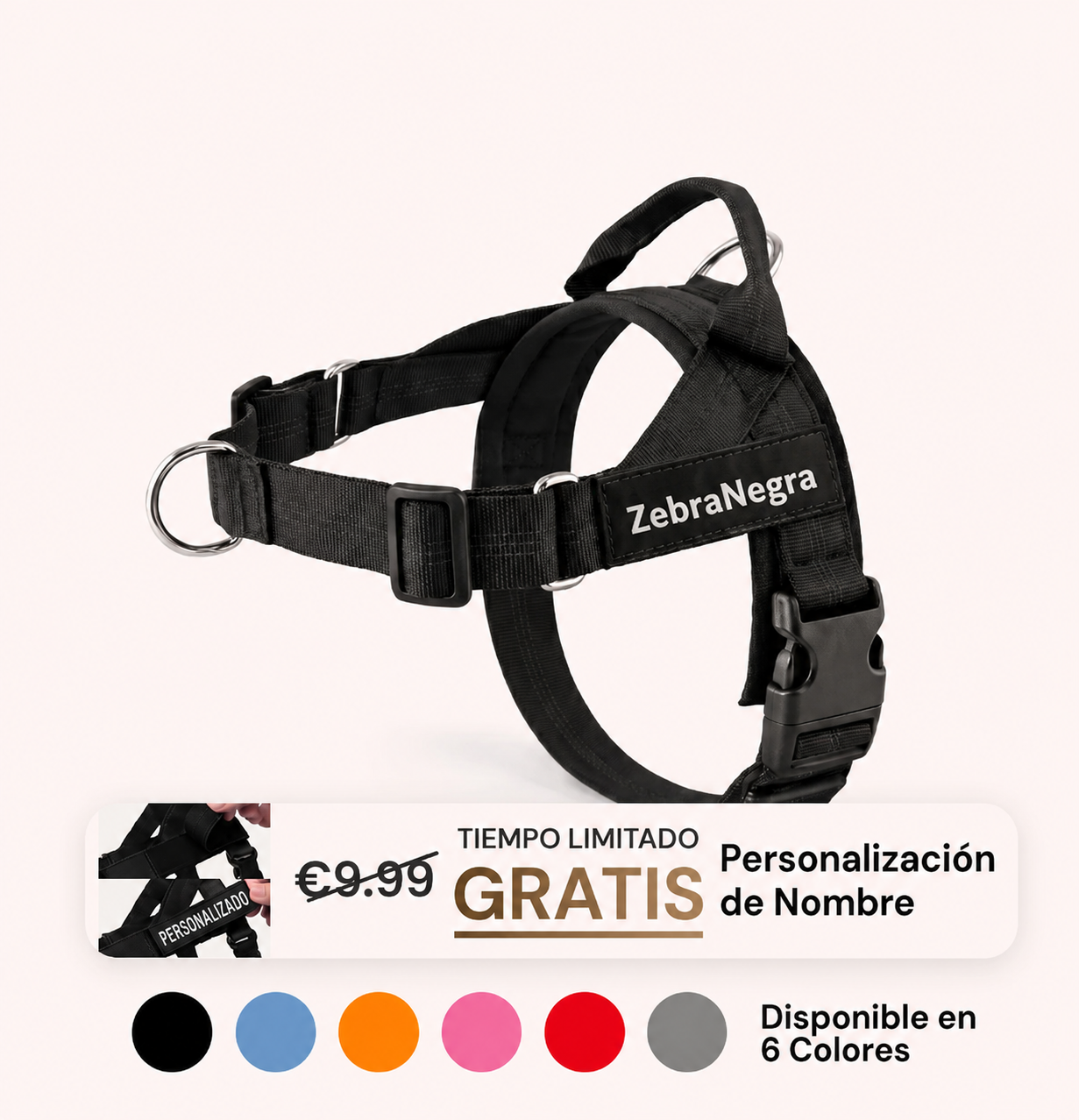 Arnés AntiTirones para Perros